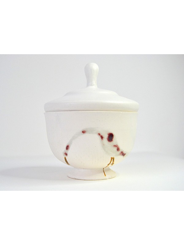 Zaharniță din porțelan cu cocori