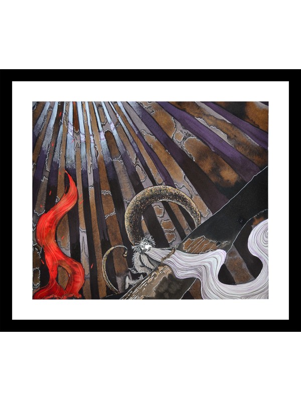 Statu-Palmă-Barbă-Cot